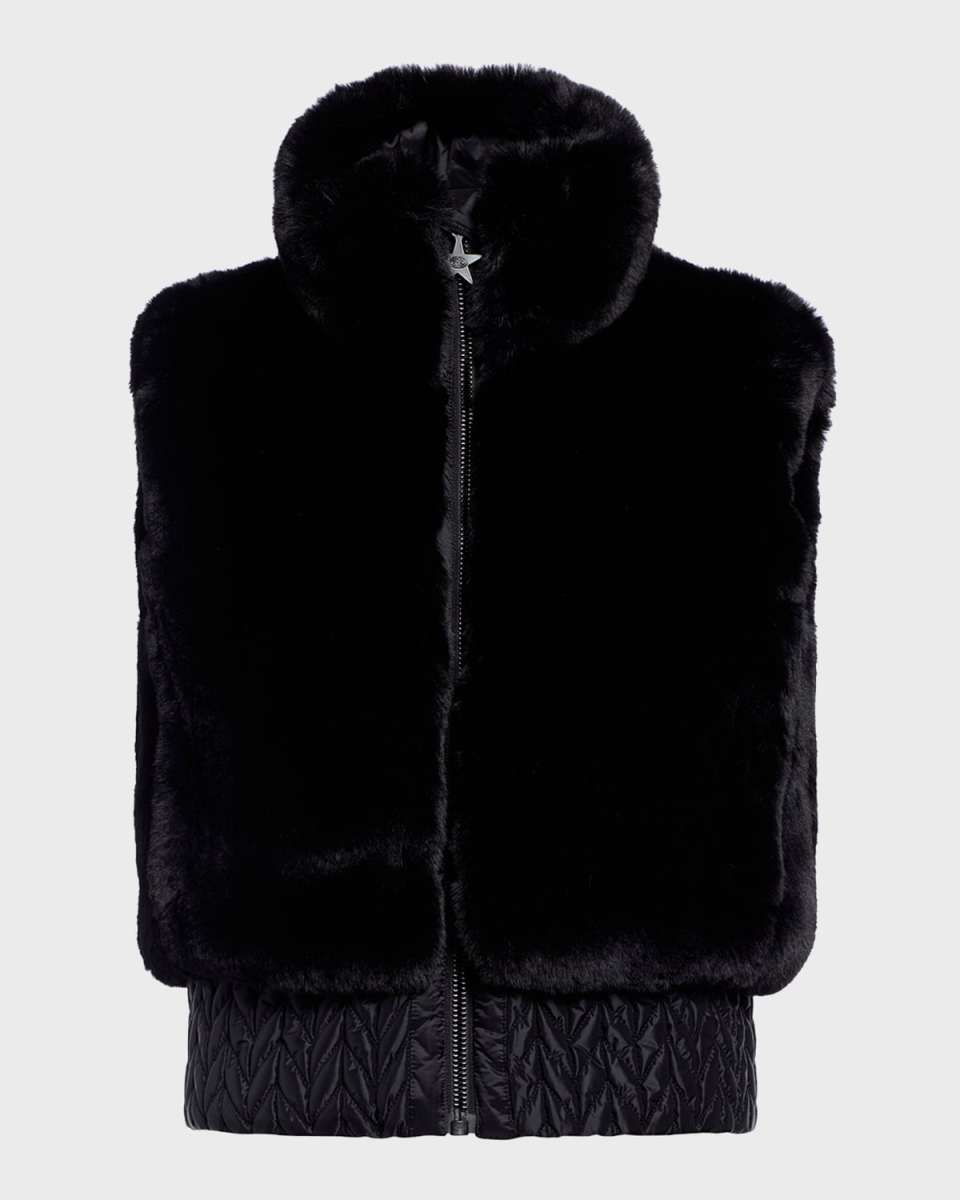 Lina Faux Fur Anti-Odor Ski Vest